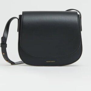 Mansur Gavriel Black Classic Crossbody Bag Regular Size